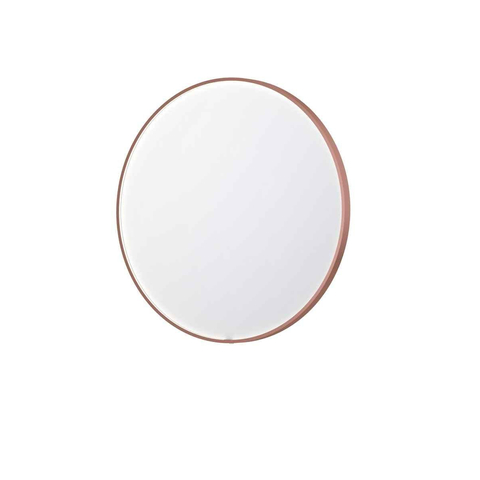 INK SP24 miroir – Ø 80 cm – LED indirecte – chauffage de miroir – Cuivre brossé SW798402