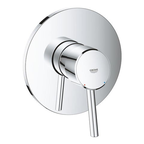 GROHE Concetto Partie de finition pour robinet de douche encastrable sans inverseur Chrome SW236910