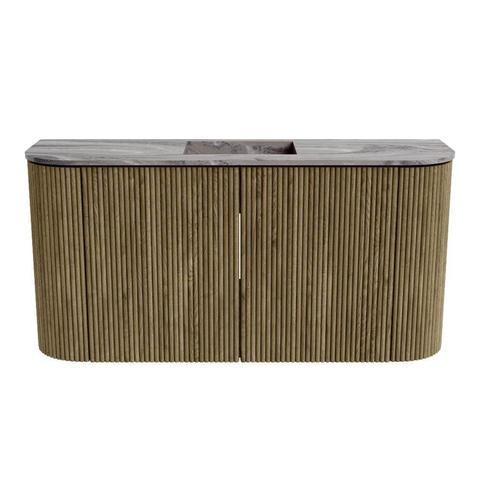 Mondiaz JOYA-DLUX 83.2cm toiletmeubel - ronding links en rechts kleur Dusk - Wastafel FAYE positie Midden Zonder kraangat kleur Sombra. SW1426177