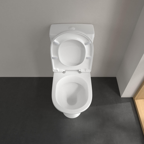 Villeroy & Boch O.novo duoblok closet - diepspoel AO - exclusief reservoir CeramicPlus - White Alpine (glans wit) 0124123