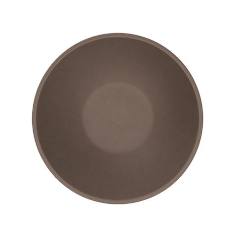 Arcqua Prince Opbouw Waskom - rond - 38cm - mat chocola SW1584235