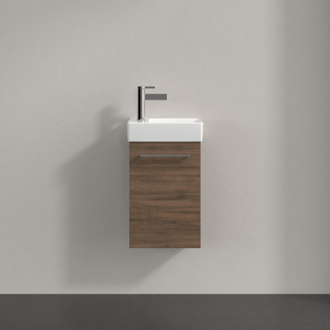 Villeroy & Boch Avento wastafelonderbouwkast - 1 deur - 34x51.4x20.2cm rechts - Arizona Oak (hout) SW448538