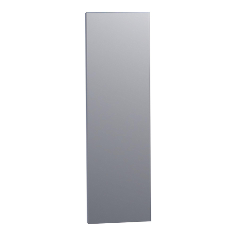 Saniclass Alu Spiegel - 25x80cm - zonder verlichting - rechthoek - aluminium SW2190