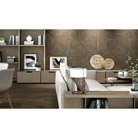 Ceralto Pavero Grain Decor-strip - 31.6x100cm - 10.4mm - Houtlook - Walnut SW542071
