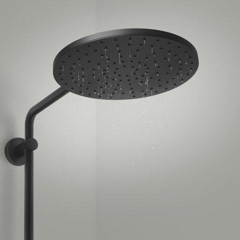 GroheVitalio Joy+douchesysteem met hoofddouche en handdouche280mmMat Zwart SW1590068