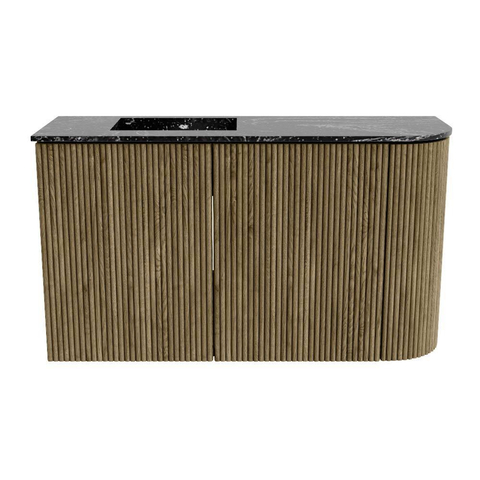 Mondiaz JOYA-DLUX 71.6cm toiletmeubel - ronding rechts kleur Dusk - Wastafel FAYE positie Links 1 kraangat kleur Lava. SW1423250