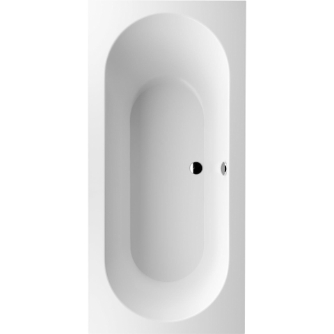 Villeroy & Boch Oberon bad - 190x90cm quaryl rechthoekig - met poten - glans wit 0940313