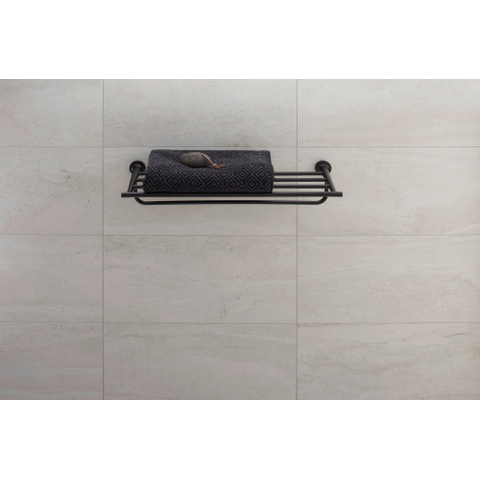 Duravit Starck T Handdoekhouder - 4 rijen - 61cm - mat zwart SW297093