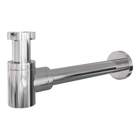 FugaFlow Efficiente Pietra Ensemble lave-mains - 40x22x10cm - céramique - trou de robinet à droite - robinet de lave-mains chromé - bonde - siphon bas - blanc brillant SW1483426