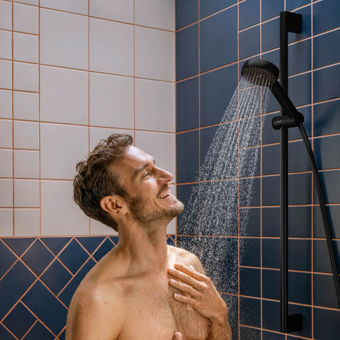 Hansgrohe Activera Select S glijstangset - 90cm - mat zwart SW1566670