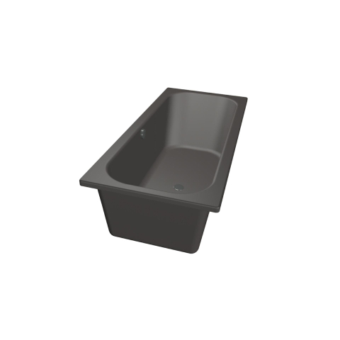 Xenz Aruba Baignoire - 170x75x48 - bonde Centrale - acrylique - anthracite SW102882