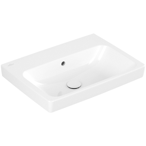 Villeroy & boch Architectura Lavabo - 44.5x60cm - dessous rectifié - sans trou de robinet - blanc alpin SW1162939
