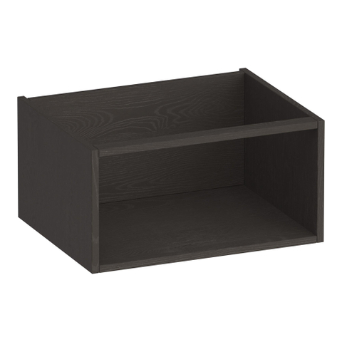 BRAUER Flourish armoire latérale - 59x30x45.5cm - avec 1 compartiment de rangement Bois Anthracite SW1200433