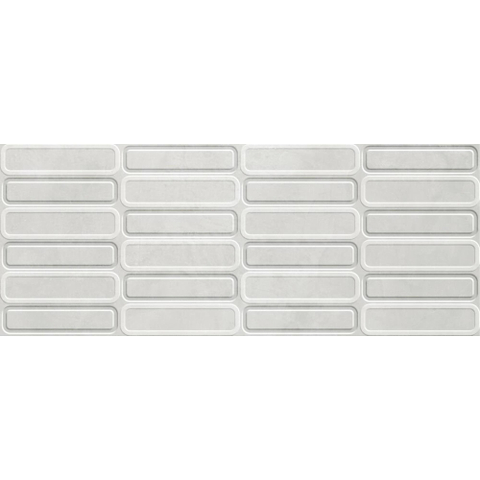 ÉCHANTILLON Terravito Evarno carreau mural - 30x75cm - rectifié - Pearl mat (gris) SW1130689