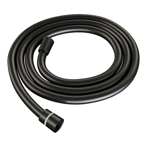 Robinet de baignoire Brauer Black Edition à poser - ensemble de douche - 2 fonctions - 2 boutons lisses - douchette à main 1 jet - noir mat SW1164671