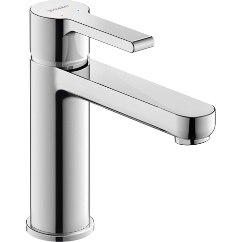 Duravit B.2 1 greeps wastafelmengkraan - 175x42x165mm - hoogglans chroom SW213560