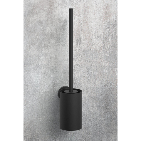 Zack SCALA Toiletborstelhouder - 54cm - wandmodel - zwart SW890967