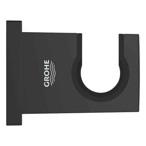 GROHE Euphoria Cube wandhouder - niet verstelbaar - mat zwart SW1477599