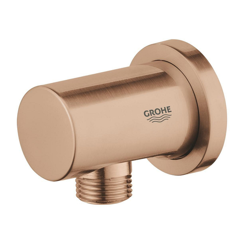 Grohe Rainshower Wandaansluitbocht - ronde rozet - brushed warm sunset (koper) SW98903