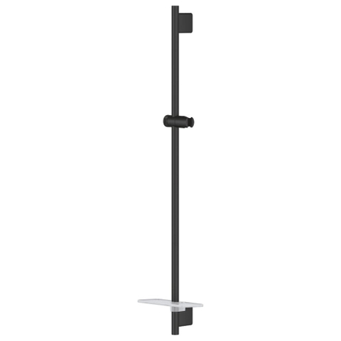 Grohe Rainshower SmartActive Glijstang - 90cm - met zeepschaal - phantom black (zwart) SW901391