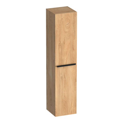 BRAUER Elevate armoire de salle de bains - 160x35x35cm - sans poignées rapportées - 2 portes - ouverture à gauche ou à droite - Forest Tan SW1199981