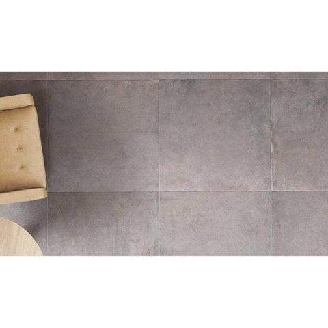 ÉCHANTILLON Ceralto Tesselo Soft Carrelage sol et mur 100x100cm 8.5mm rectifié R10 grès cérame Argento SW914528