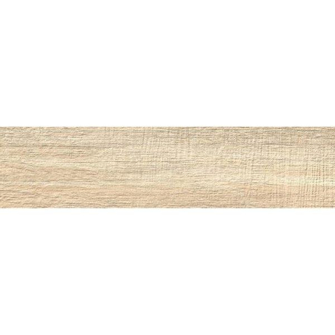 ÉCHANTILLON Ceralto Rovello Uno Carrelage sol et mur 22x90cm 10.5mm R10 grès cérame Honey SW913260