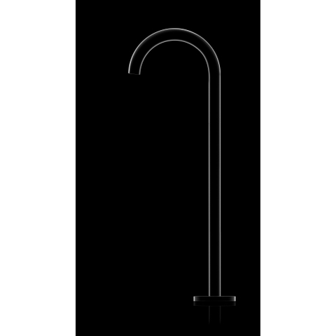Axor Uno 3 garniture de finition bec de baignoire sur pied courbé chrome SW99623