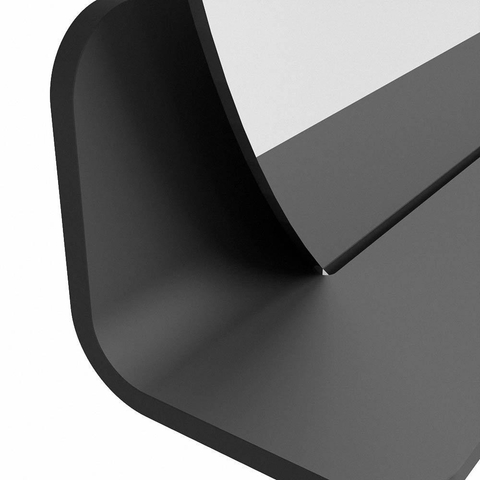 Mondiaz SPOT miroir – Ø 70 cm – avec tablette – Dark grey (gris) SW1235515