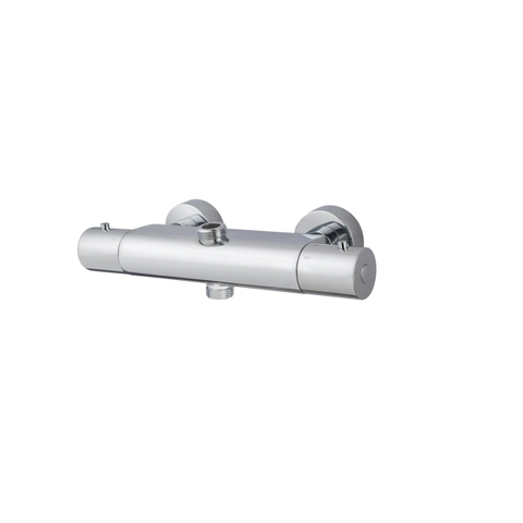 Wiesbaden Caral Mitigeur thermostatique pour ensemble de douche de tête thermostatique en applique chrome SW96068