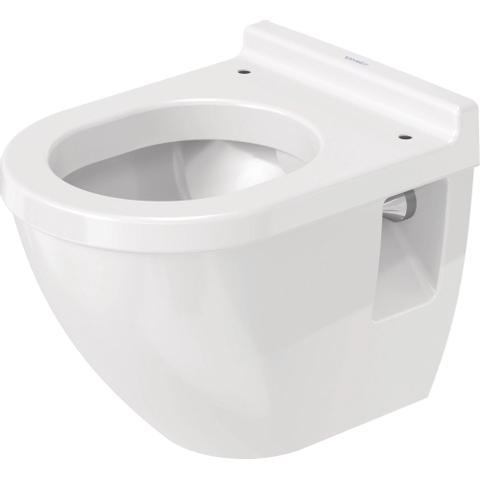 Duravit Starck 3 Wandcloset - 48.5x36cm - diepspoel - zonder zitting - compact - glans wit 0314161