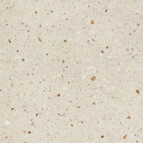 Ceralto Chipstone Terrazzo Carreau de sol - 60x60cm - 9mm - rectifié - aspect terrazzo - Beige SW1483584
