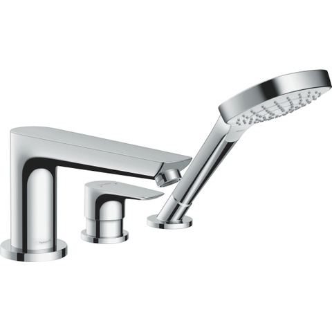 Hansgrohe Talis e Eengreeps wastafelmengkraan - 110 - coolstart - met PopUp - trekwaste - hoogglans chroom SW28981