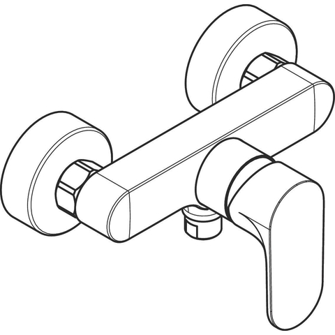 Hansgrohe Rebris S mengkraan inbouw v.chroom SW1567383