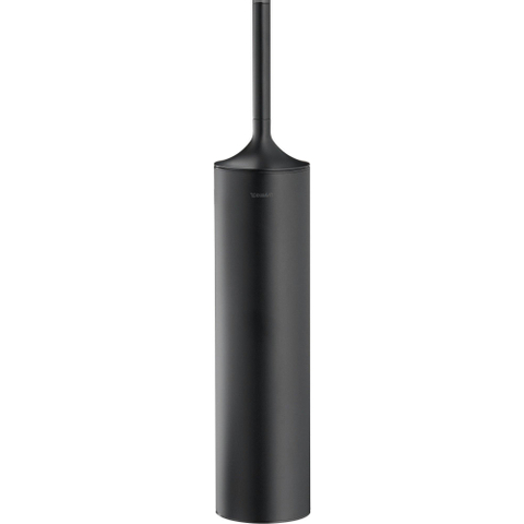 Duravit Starck T Borstelgarnituur - staand - 43x8cm - mat zwart SW297085