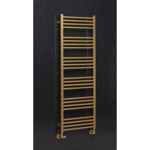 Radiateur à serviettes Crosswater MPRO - 138x48cm - 568 watt - laiton brossé (or) SW487365