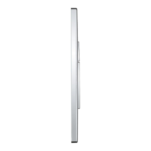 Grohe Skate Cosmopolitan Bedieningsplaat - dualflush - 15.6x19.7cm - verticaal/horizontaal - phantom black (zwart) SW816034