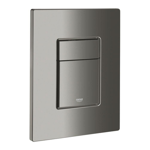 Grohe Bedieningsplaat - voor closet - 1.2x15.6x19.7cm - kunststof - hard graphite (antraciet) SW116327