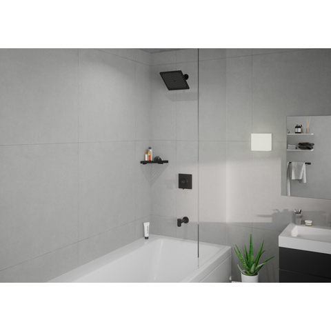 Hansgrohe Crometta e - hoofddouche 240 - 1jet - mat zwart SW793636