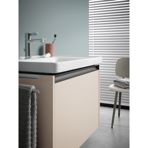 Duravit D-neo Wastafel - 65x48cm - met 1 kraangat - met overloop - wit SW640403