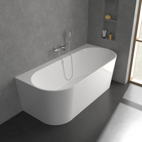 Villeroy & Boch Dawn 1 greeps badkraan - hoogglans chroom SW974051