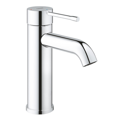 GROHE Essence New Robinet de lavabo à poser - bec 11,6cm - taille S - vidage push-open - chromé SW115547