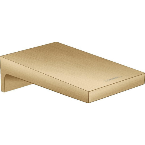 Hansgrohe Metropol Bec de baignoire large montage mural avancée bec 18.5cm bronze brossé SW358692