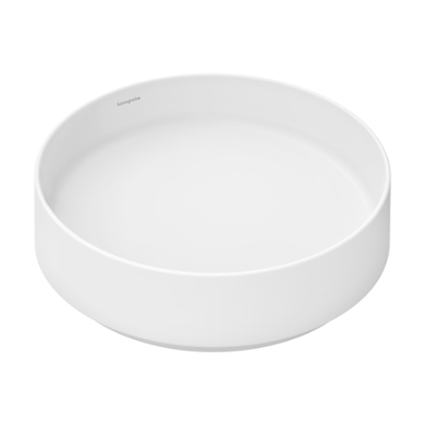 Hansgrohe Xuniva opzetwaskom - 40x40x12cm - rond - mat wit SW1413670