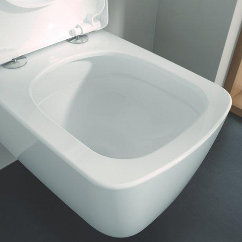 Villeroy & Boch Subway 3.0 pack wandcloset set twist flush - met zitting - glans wit SW1387448