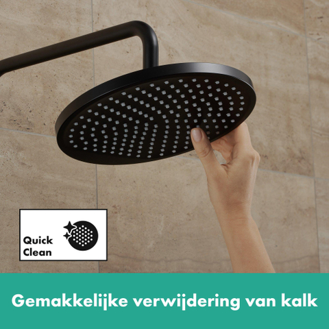 Hansgrohe Crometta s - hoofddouche 240 - 1jet - mat zwart SW793717