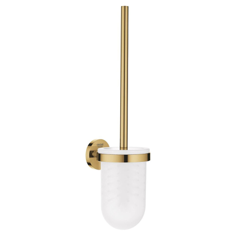 Grohe Essentials Toiletborstelhouder - wandmontage - rond - open - cool sunrise (goud) SW99044