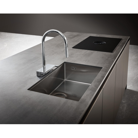 Hansgrohe Aquno Select M81 - 1 greeps keukenkraan - 170 uittrekbare vuistdouche - 3jet - sbox - hoogglans chroom SW878838