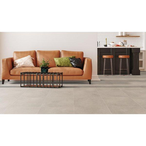 ÉCHANTILLON Ceralto Zavira Wood Carreau de sol et de mur 60x60cm Mat Argent SW913189