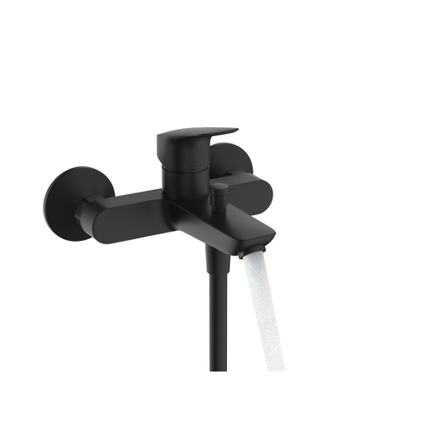 Hansgrohe Logis Eengreeps badmengkraan - opbouw - mat zwart SW918268